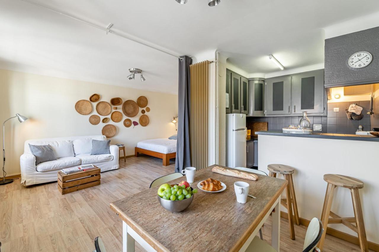 Studio Avec Balcon, Plage A 50M, Proche Vieux Port Marseille Eksteriør billede