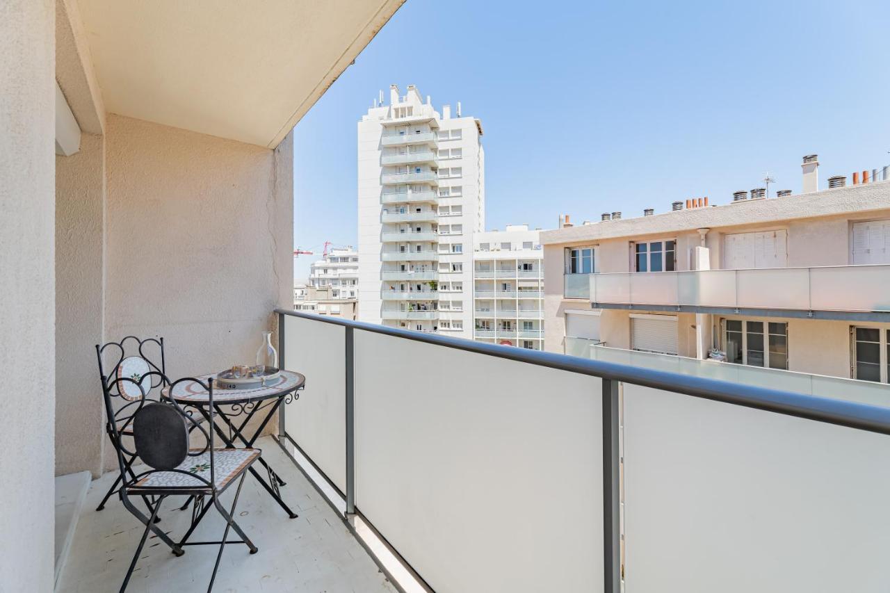 Studio Avec Balcon, Plage A 50M, Proche Vieux Port Marseille Eksteriør billede